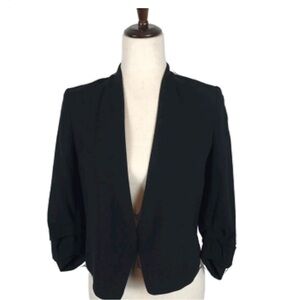 Aritzia Babaton Power Blazer - Cropped with Rouched Sleeve